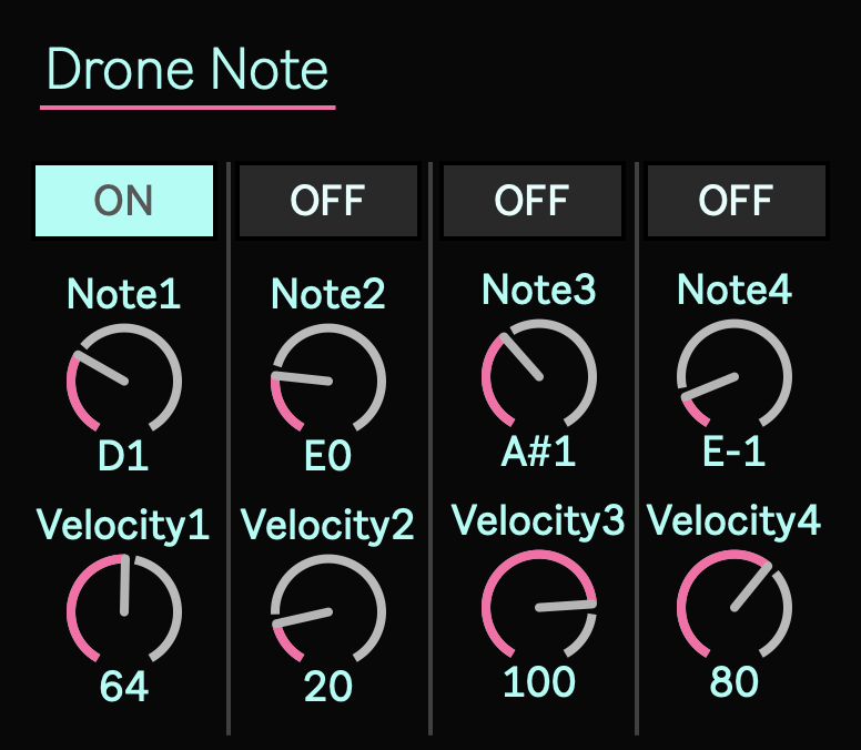 Ableton Drone Note